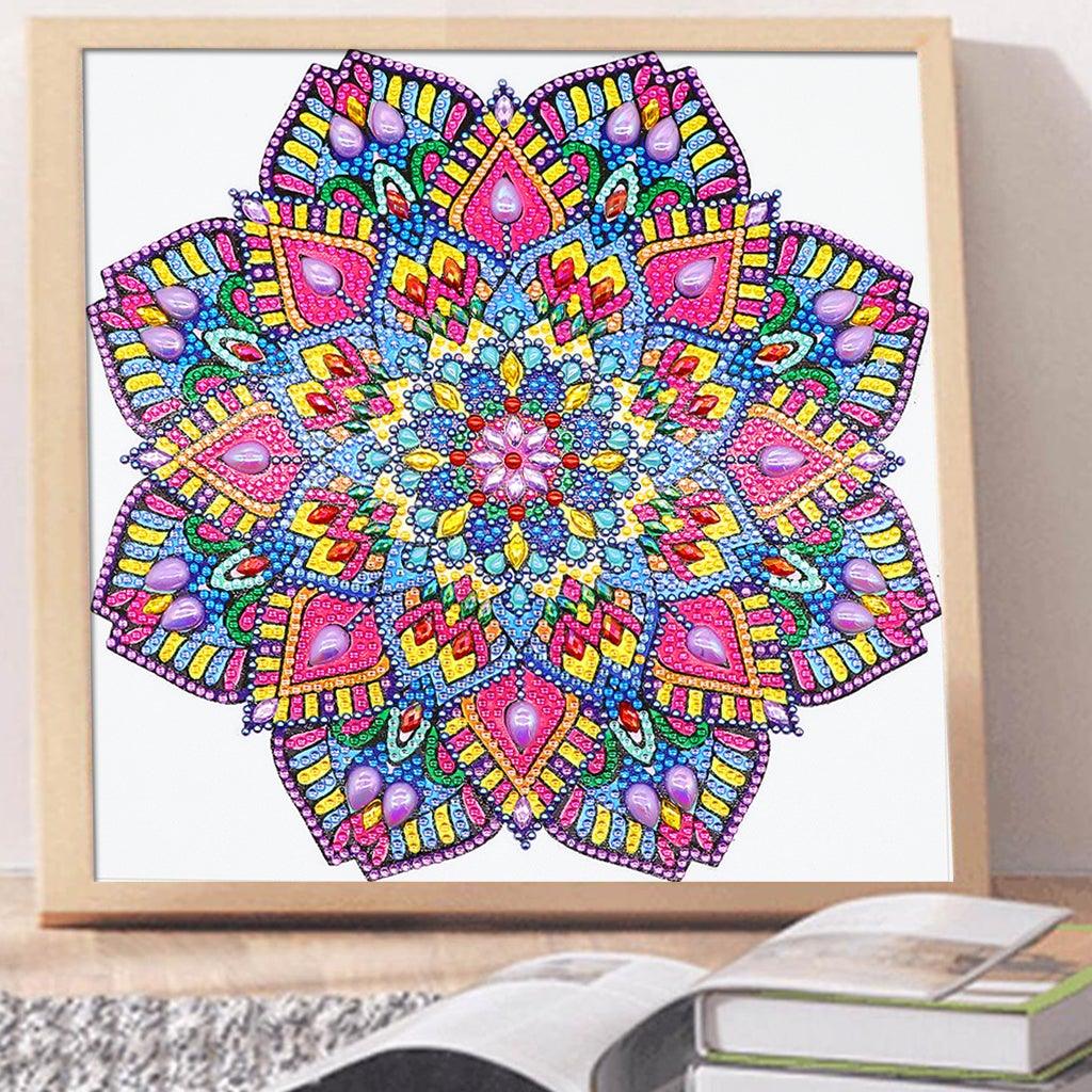 Crystal Rhinestone Diamond Painting Kit | Mandala - Hibah-Diamond?painting art studio
