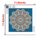 Crystal Rhinestone Diamond Painting Kit - Mandala - Hibah-Diamond painting art studio
