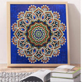 Crystal Rhinestone Diamond Painting Kit - Mandala - Hibah-Diamond painting art studio