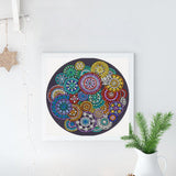 Crystal Rhinestone Diamond Painting Kit - Mandala - Hibah-Diamond painting art studio
