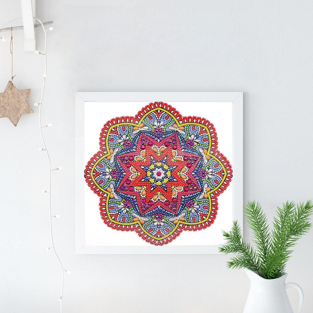 Crystal Rhinestone Diamond Painting Kit - Mandala - Hibah-Diamond?painting art studio