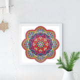 Crystal Rhinestone Diamond Painting Kit - Mandala - Hibah-Diamond?painting art studio
