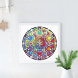 Crystal Rhinestone Diamond Painting Kit | Mandala - Hibah-Diamond?painting art studio