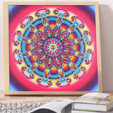 Crystal Rhinestone Diamond Painting Kit - Mandala - Hibah-Diamond painting art studio