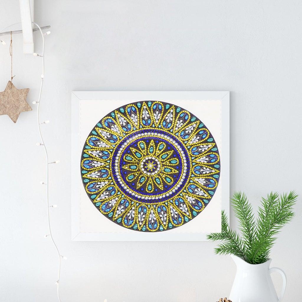 Crystal Rhinestone Diamond Painting Kit - Mandala - Hibah-Diamond painting art studio