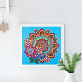 Crystal Rhinestone Diamond Painting Kit - Mandala - Hibah-Diamond painting art studio