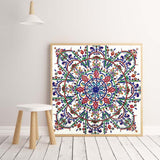 Crystal Rhinestone Diamond Painting Kit - Mandala - Hibah-Diamond painting art studio