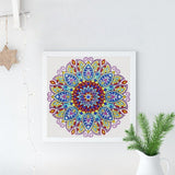 Crystal Rhinestone Diamond Painting Kit | Mandala - Hibah-Diamond?painting art studio