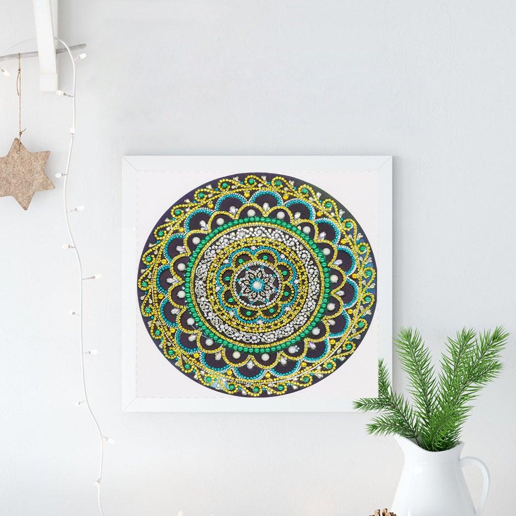 Crystal Rhinestone Diamond Painting Kit | Mandala - Hibah-Diamond?painting art studio