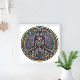 Crystal Rhinestone Diamond Painting Kit - Mandala - Hibah-Diamond painting art studio