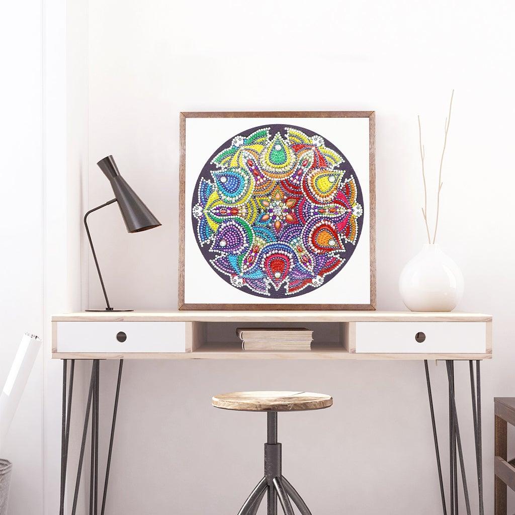 Crystal Rhinestone Diamond Painting Kit | Mandala - Hibah-Diamond?painting art studio