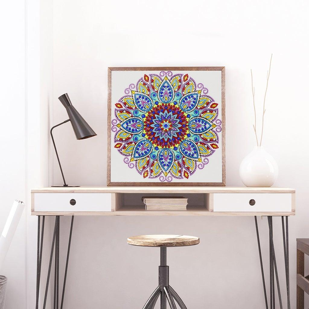 Crystal Rhinestone Diamond Painting Kit | Mandala - Hibah-Diamond?painting art studio