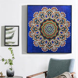 Crystal Rhinestone Diamond Painting Kit - Mandala - Hibah-Diamond painting art studio