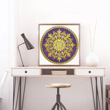 Crystal Rhinestone Diamond Painting Kit | Mandala - Hibah-Diamond?painting art studio