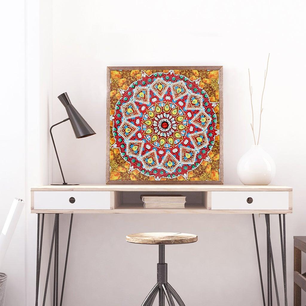 Crystal Rhinestone Diamond Painting Kit - Mandala - Hibah-Diamond?painting art studio