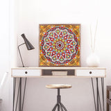 Crystal Rhinestone Diamond Painting Kit - Mandala - Hibah-Diamond?painting art studio