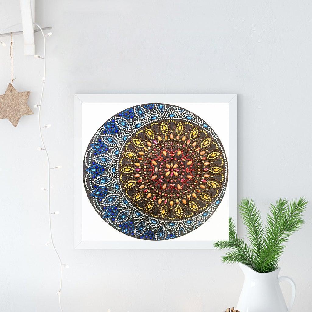 Crystal Rhinestone Diamond Painting Kit - Mandala - Hibah-Diamond painting art studio
