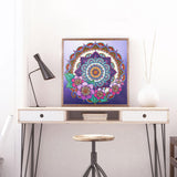 Crystal Rhinestone Diamond Painting Kit - Mandala - Hibah-Diamond painting art studio