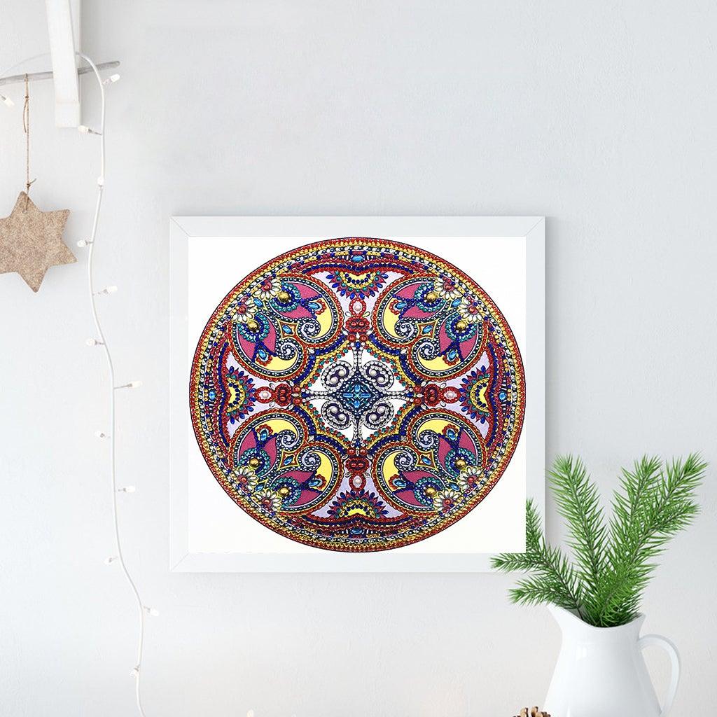 Crystal Rhinestone Diamond Painting Kit - Mandala - Hibah-Diamond painting art studio