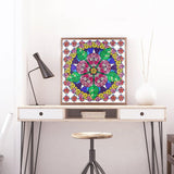 Crystal Rhinestone Diamond Painting Kit - Mandala - Hibah-Diamond painting art studio