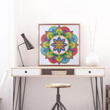 Crystal Rhinestone Diamond Painting Kit - Mandala - Hibah-Diamond painting art studio