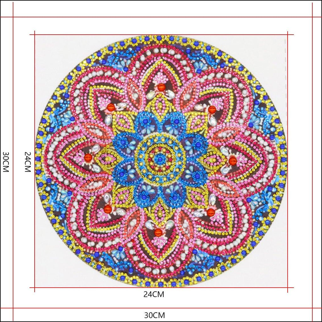 Crystal Rhinestone Diamond Painting Kit | Mandala - Hibah-Diamond?painting art studio