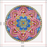 Crystal Rhinestone Diamond Painting Kit | Mandala - Hibah-Diamond?painting art studio