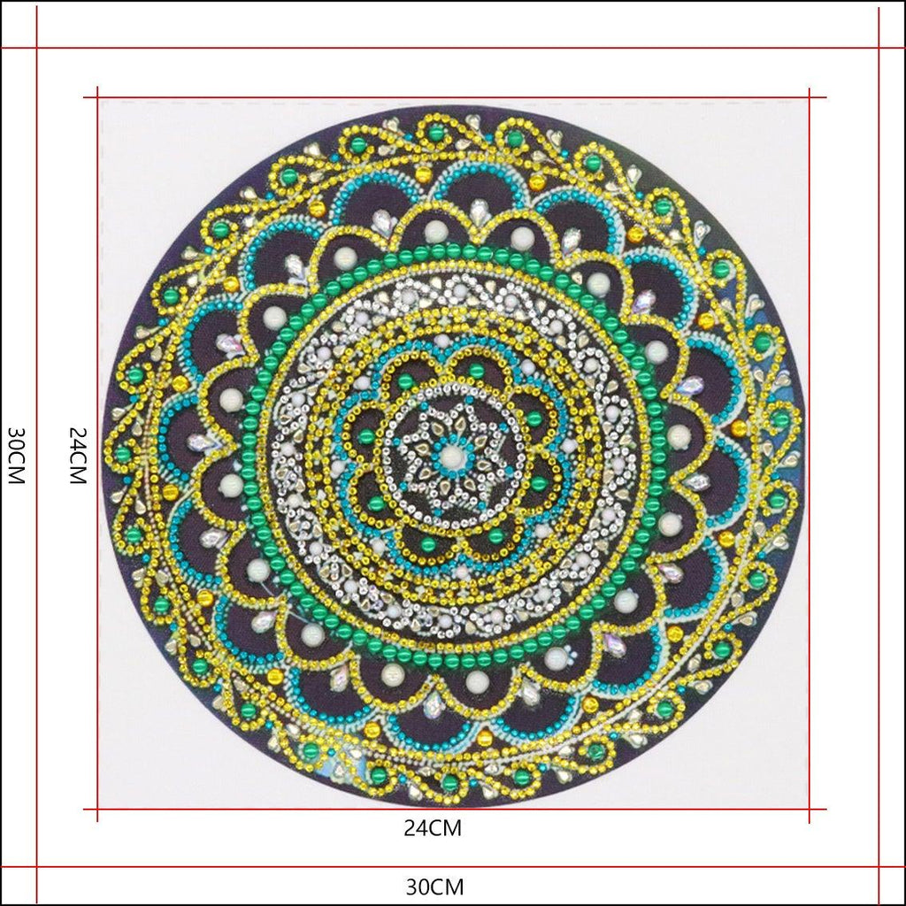 Crystal Rhinestone Diamond Painting Kit | Mandala - Hibah-Diamond?painting art studio