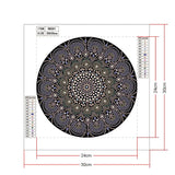 Crystal Rhinestone Diamond Painting Kit - Mandala - Hibah-Diamond painting art studio