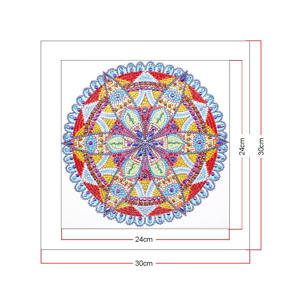 Crystal Rhinestone Diamond Painting Kit | Mandala - Hibah-Diamond?painting art studio
