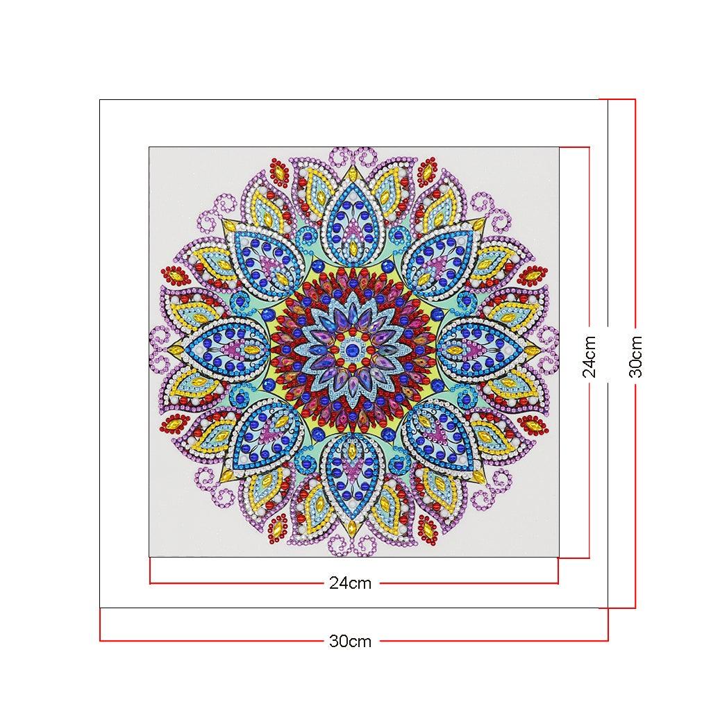 Crystal Rhinestone Diamond Painting Kit | Mandala - Hibah-Diamond?painting art studio