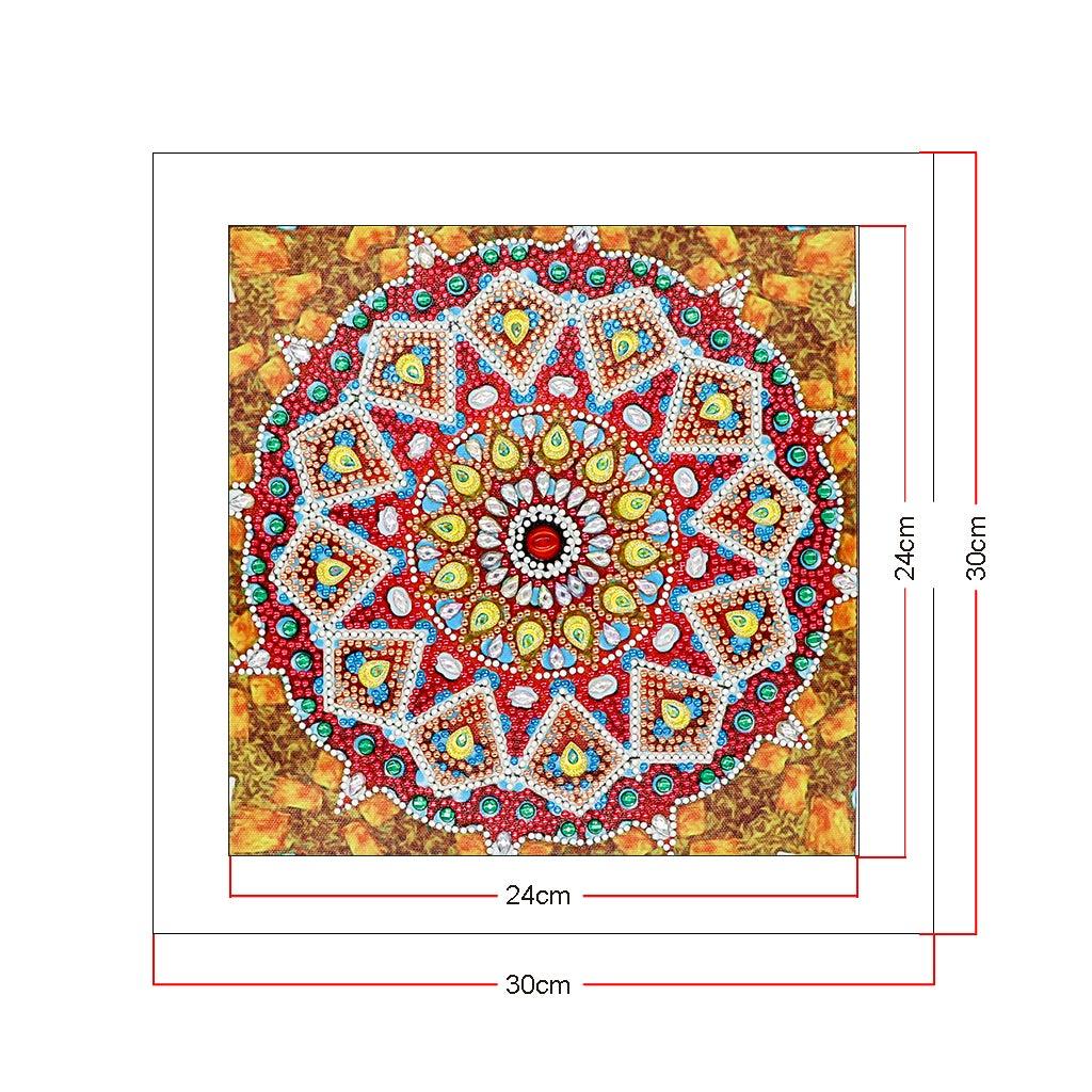 Crystal Rhinestone Diamond Painting Kit - Mandala - Hibah-Diamond?painting art studio