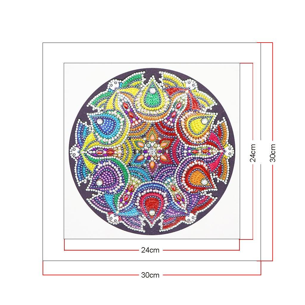 Crystal Rhinestone Diamond Painting Kit | Mandala - Hibah-Diamond?painting art studio