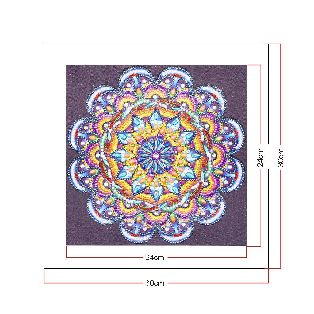 Crystal Rhinestone Diamond Painting Kit | Mandala - Hibah-Diamond?painting art studio