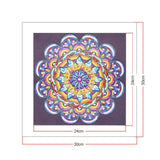 Crystal Rhinestone Diamond Painting Kit | Mandala - Hibah-Diamond?painting art studio