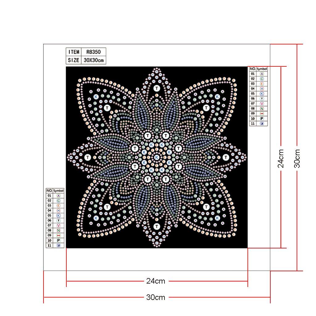 Crystal Rhinestone Diamond Painting Kit - Mandala - Hibah-Diamond painting art studio
