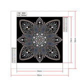 Crystal Rhinestone Diamond Painting Kit - Mandala - Hibah-Diamond painting art studio