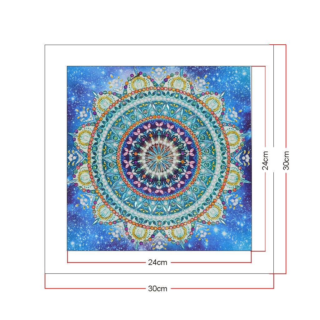 Crystal Rhinestone Diamond Painting Kit | Mandala - Hibah-Diamond?painting art studio