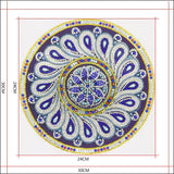 Crystal Rhinestone Diamond Painting Kit - Mandala - Hibah-Diamond painting art studio
