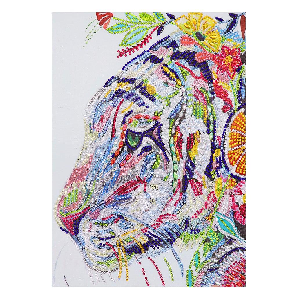 Crystal Rhinestone Diamond Painting Kit - Mighty tiger - Hibah-Diamond?painting art studio