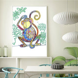 Crystal Rhinestone Diamond Painting Kit - Naughty monkey - Hibah-Diamond?painting art studio