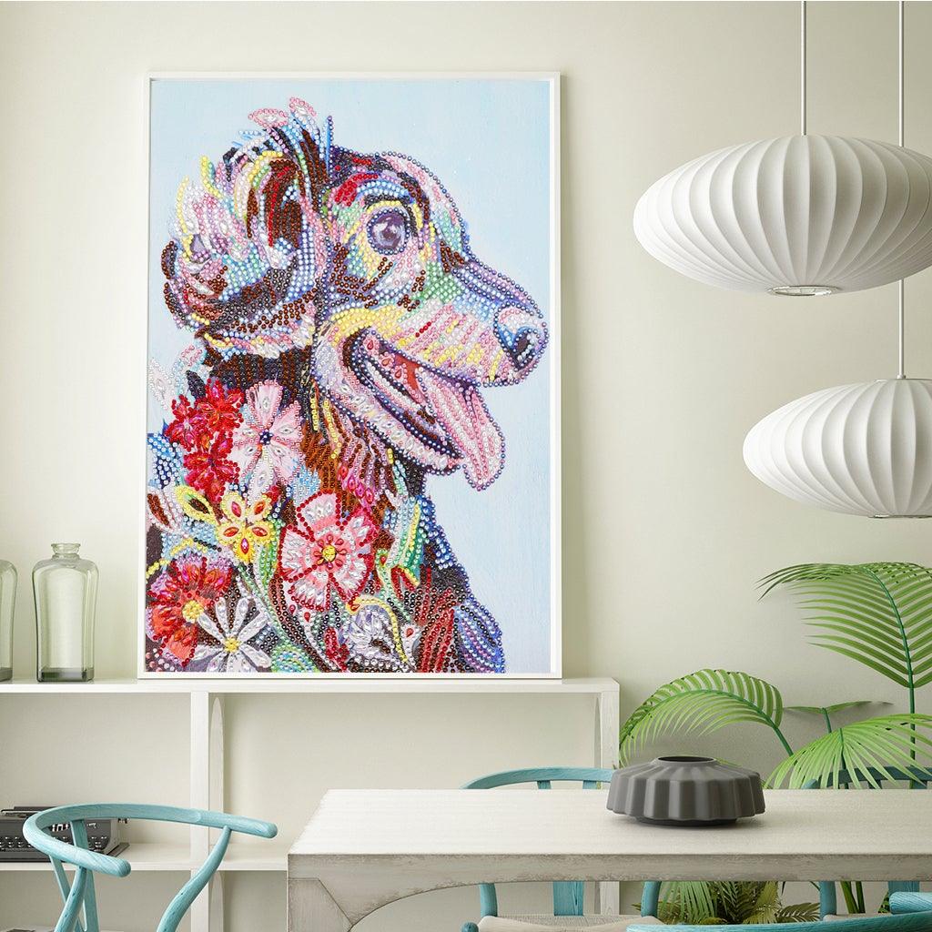 Crystal Rhinestone Diamond Painting Kit - Nice dog - Hibah-Diamond?painting art studio