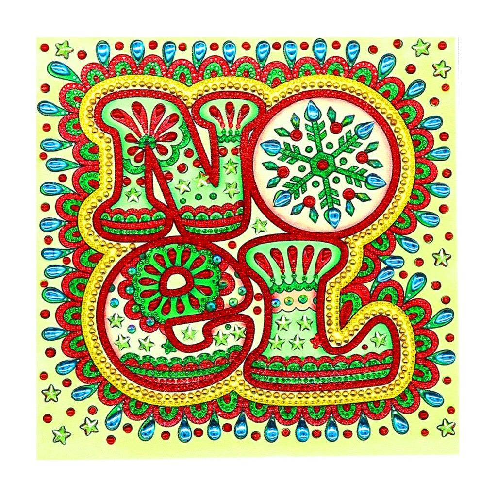 Crystal Rhinestone Diamond Painting Kit - NOEL - Hibah-Diamond?painting art studio