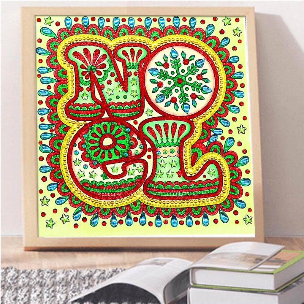 Crystal Rhinestone Diamond Painting Kit - NOEL - Hibah-Diamond?painting art studio