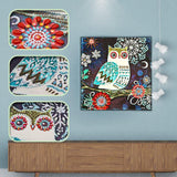 Crystal Rhinestone Diamond Painting Kit - Owl - Hibah-Diamond?painting art studio