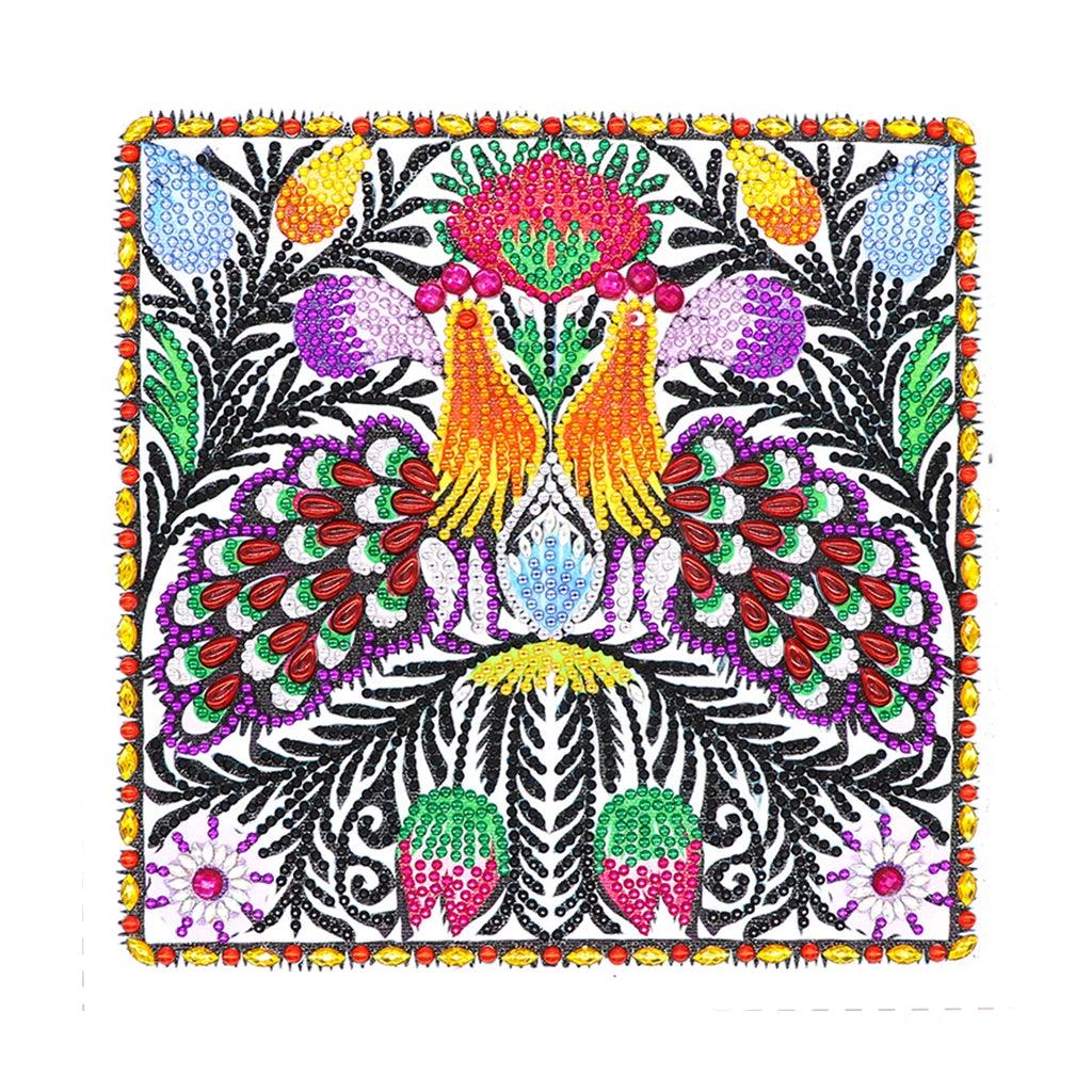 Crystal Rhinestone Diamond Painting Kit - Peacock - Hibah-Diamond?painting art studio