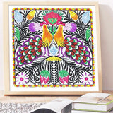 Crystal Rhinestone Diamond Painting Kit - Peacock - Hibah-Diamond?painting art studio