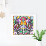 Crystal Rhinestone Diamond Painting Kit - Peacock - Hibah-Diamond?painting art studio