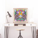 Crystal Rhinestone Diamond Painting Kit - Peacock - Hibah-Diamond?painting art studio