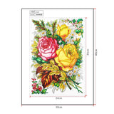 Crystal Rhinestone Diamond Painting Kit | Peony flower - Hibah-Diamond?painting art studio